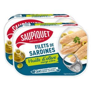 Achat Promotion Saupiquet Filets De Sardines Huile D Olive Vierge Extra