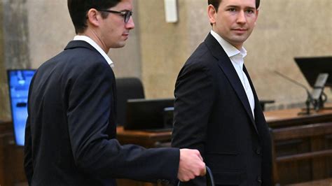 Zweiter Prozesstag Wegen Falschaussage Sebastian Kurz Bestreitet Seine