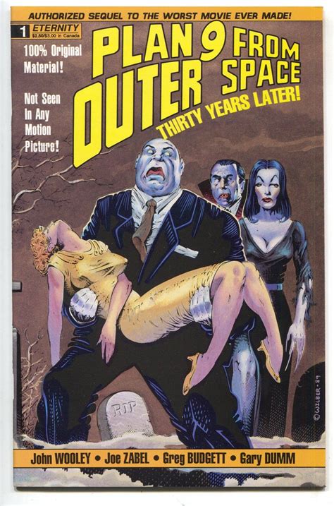 Plan 9 From Outer Space 1 Eternity 1991 Nm Movie Horror Posters