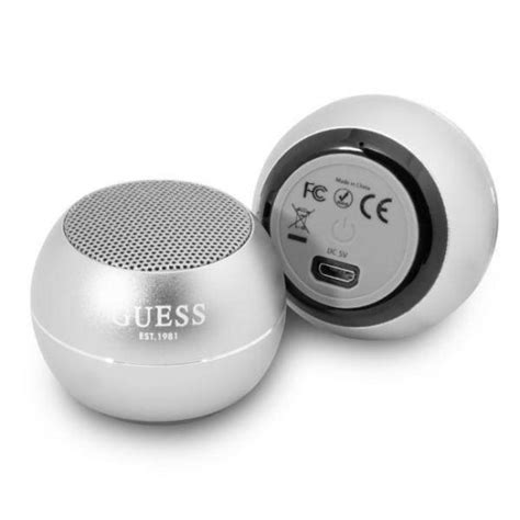 Głośnik Bt Guess Mini Speaker Lombard 66