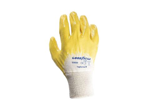 Guanti Da Lavoro In Cotone E Nitrile Goodyear Sborgia C Sas