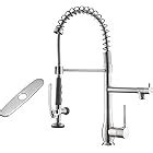 Gicasa Kitchen Faucet Brass Kitchen Faucet Brushed Nickel Heavy Duty