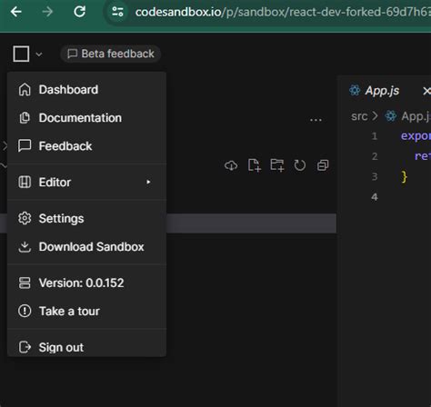 How To Export Codesandbox Project Stack Overflow