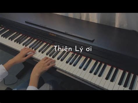 Thiên Lý Ơi Jack Piano Cover YouTube