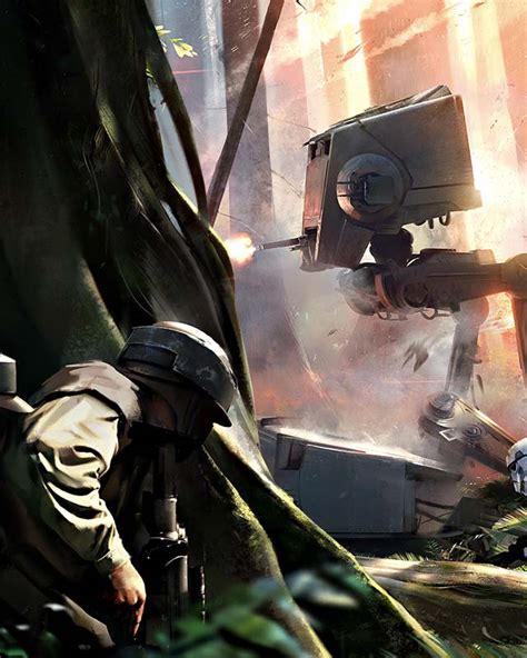 STAR WARS: BATTLEFRONT — Endor Concept Art and Details — GeekTyrant