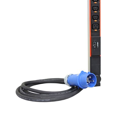 PDU Cero-U con conmutación y medición - 21C13+3C19 - cable 3m y clavija ...