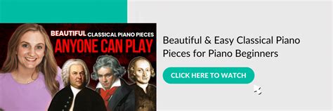 Beautiful And Easy Classical Piano Pieces For Piano Beginners Pianoly