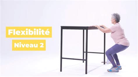 Flexibilité Exercices pour les aînés Niveau 2 de 4 YouTube