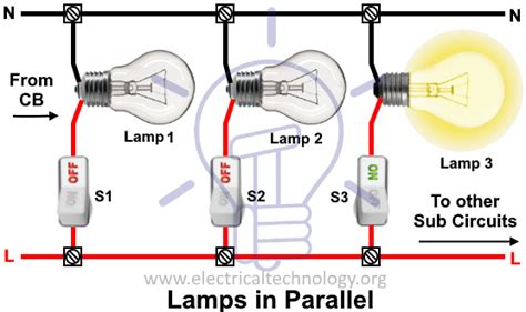 Electrical Wiring Lights In Parallel Electrical Wiring Light