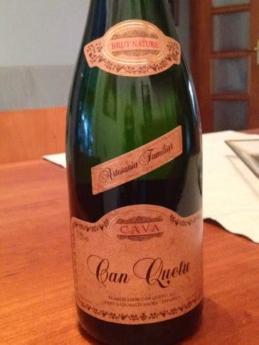 Can Quetu Cava Brut Nature Artesanía Familiar Vivino