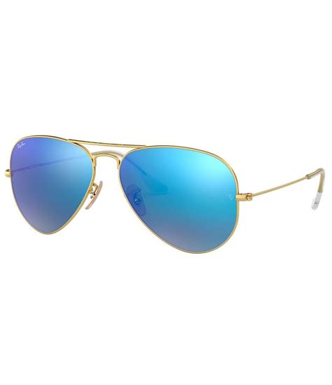 Ray-Ban Classic Mirrored Aviator 62mm Sunglasses | Dillard's