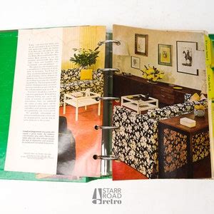 Better Homes And Gardens Decorating Book 5 Ring Binder 1968 Etsy