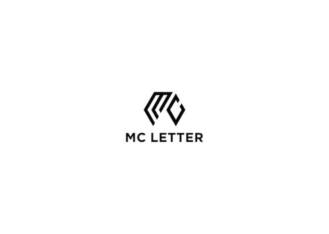 Ilustraci N De Vector De Dise O De Logotipo De Letra Mc Vector Premium