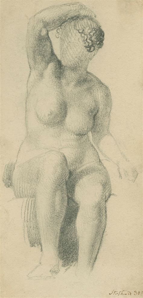 Seated Female Nude Works Of Art RA Collection Royal Academy Of Arts