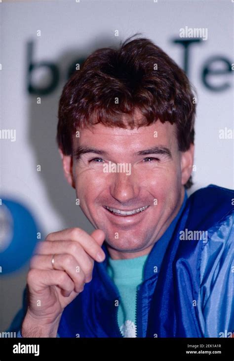 American Tennis Player Jimmy Connors 1990s Stock Photo Alamy