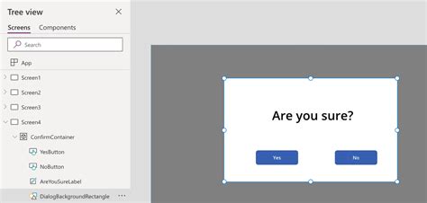 How To Create A Confirmation Dialog Popup With Powerapps