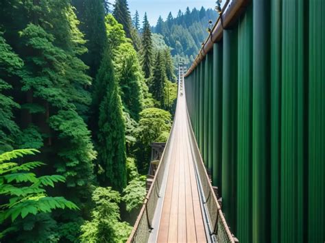 Descubre el Puente Colgante Capilano en Vancouver