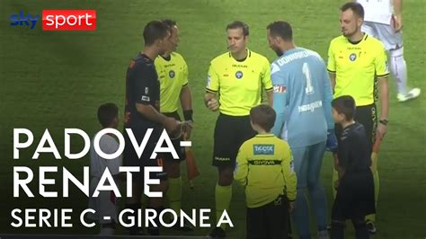 Padova Renate 0 0 Gli Highlights Serie C YouTube