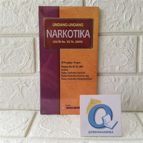 Jual Buku Undang Undang Narkotika Shopee Indonesia