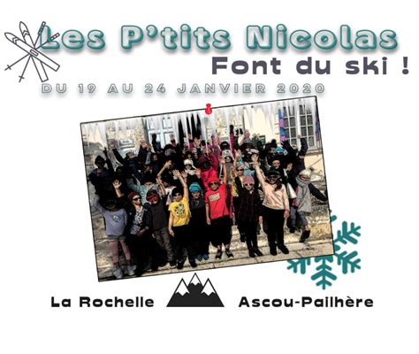 Cagnotte Les P Tits Nicolas Font Du Ski Leetchi