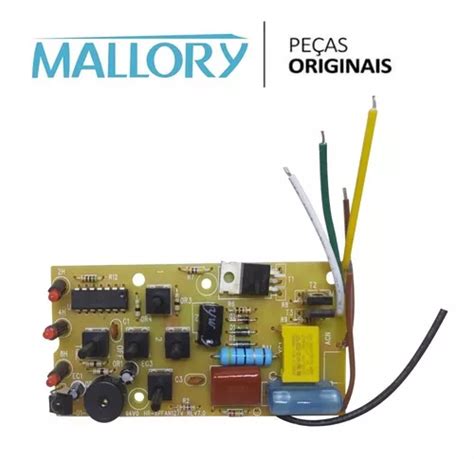 Placa Eletrônica Controle Touch 220v Air Timer Ts Mallory