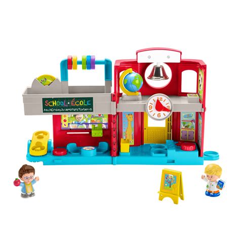 Fisher-Price Little People School House Playset - Bilingual Edition ...