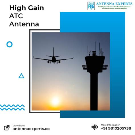 High Gain ATC Antenna | Air Traffic Control Antennas | Antennas, Dipole ...