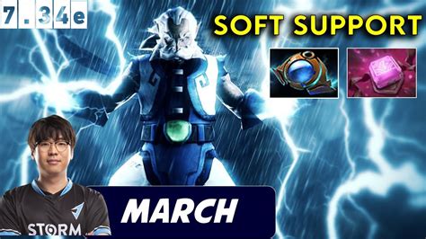 March Zeus Soft Support Dota Patch E Pro Pubgameplay Youtube