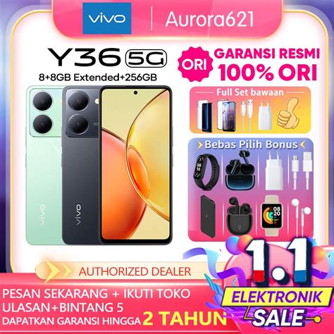 Jual Vivo Y G Gb Gb Extended Ram Gb Rom Garansi Resmi Original