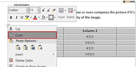 How To Copy Table Formatting In Word Mac Tiderank