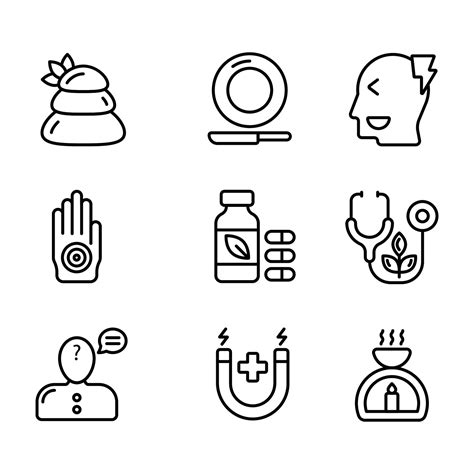 Alternative Line icons Sets 3552681 Vector Art at Vecteezy