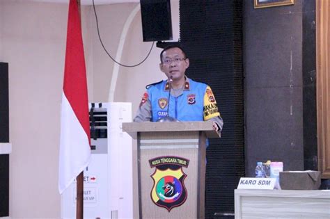 Wakapolda Ntt Berikan Motivasi Pada Calon Anggota Polri Ta