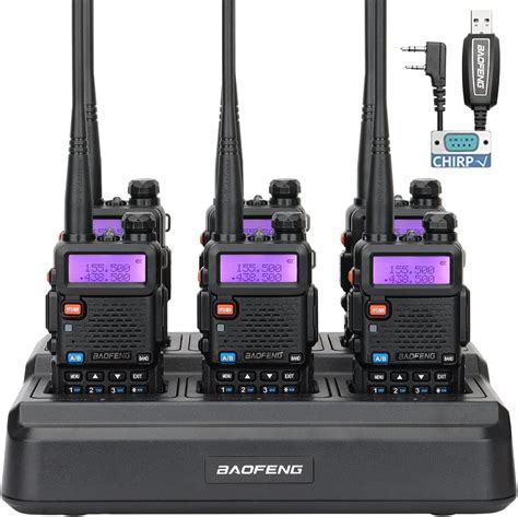 Amazon Baofeng Uv R Pro W Ham Radio Handheld Dual Band Two Way