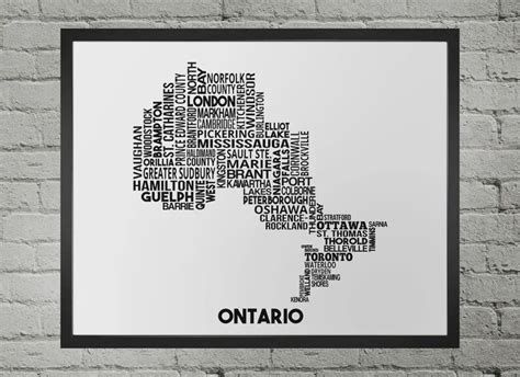 Ontario Cities Map