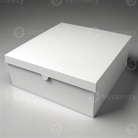 Empty White Paper Box For Mockup Blank White Box For Mockup Paper Box