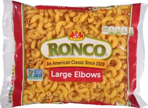 Ronco® Large Elbow Macaroni Pasta 16 Oz Ralphs