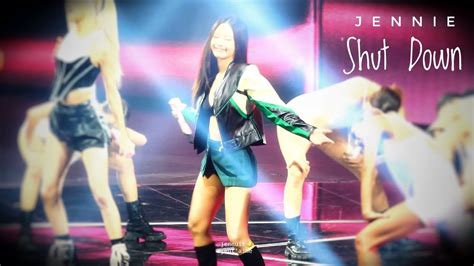 221208 Blackpink Jennie Fancam Shut Down 블랙핑크 콘서트 제니 직캠 Cologne Youtube