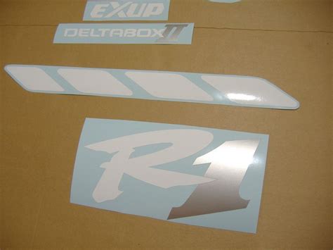 Yamaha Yzf R Rn Xv Decals Set Full Kit Blue Version Moto