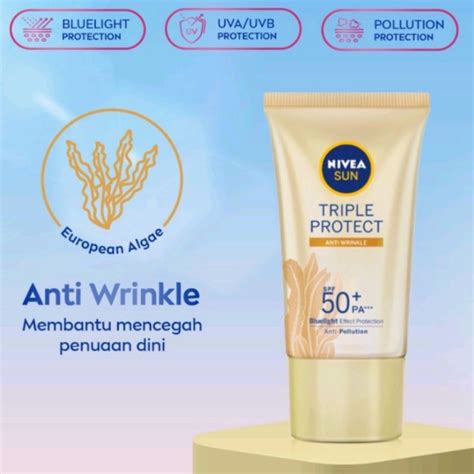 Jual Nivea Sun Protect White Instant Aura Serum Spf Pa Ml