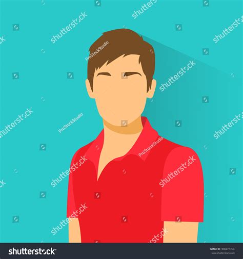 Profile Icon Male Avatar Portrait Casual Stock Vector Royalty Free 308471354 Shutterstock