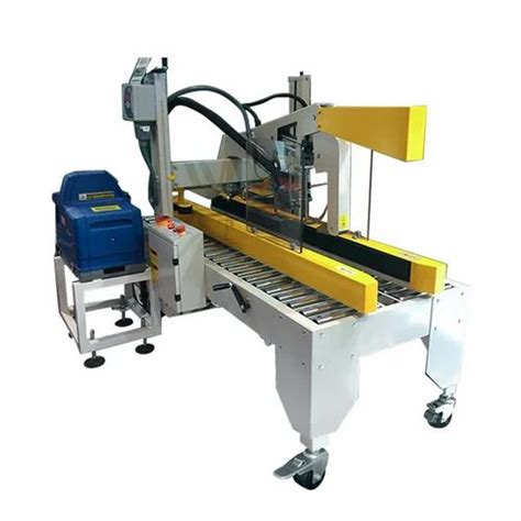 W Hz Hot Melt Glue Flaps Folding Carton Sealer V At Unit In Thane