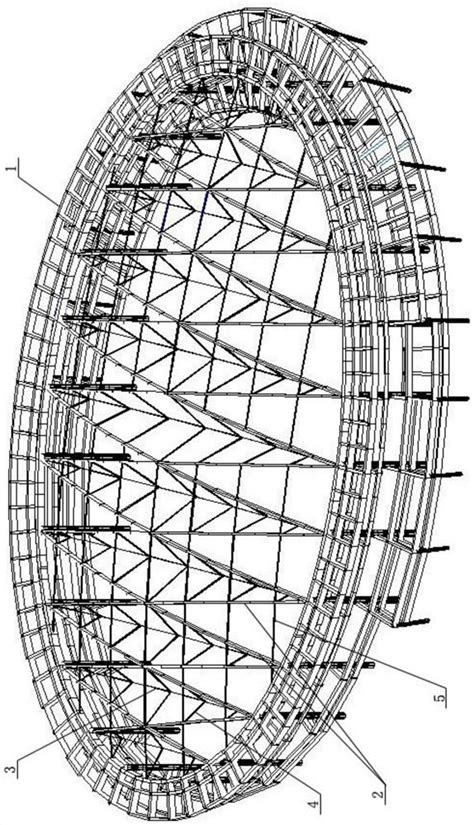 Steel-wood mixed crossed string arch structure - Eureka | Patsnap