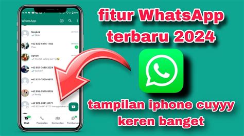 Cara Merubah Whatsapp Ori Menjadi Seperti Iphone Terbaru Youtube