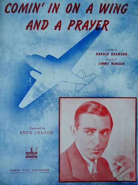 Comin In On A Wing And A Prayer Eddie Cantor Comin In On A Wing And