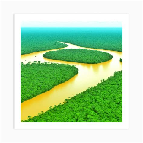 Amazon River Art Print by MdsArts - Fy