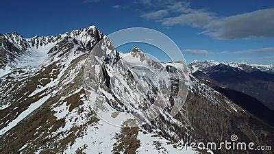 Mount Sasso Canale in the Italian Alps of Lake Como Stock Footage ...