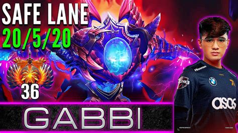 Fnatic Gabbi Arc Warden Safe Lane Carry Pro Gameplay Patch D