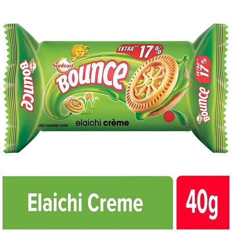 Sunfeast Bounce Elaichi Cream Biscuit Packaging Type Box At Rs 4 Pack In New Delhi