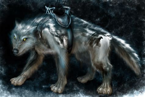 Dire Wolf Mount by hwango on DeviantArt