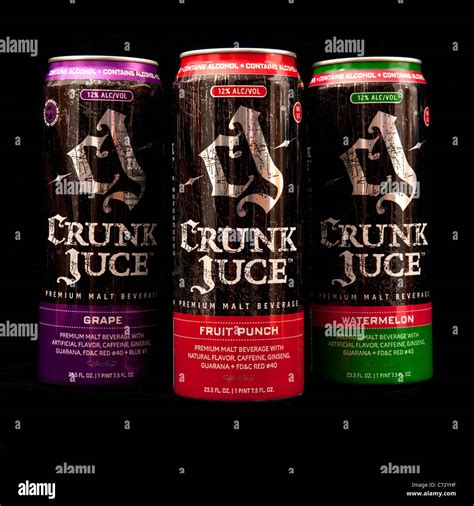 Crunk Juice A Alcoholic Energy Drink That Is As Strong As Wine 12 And Is Being Blamed For